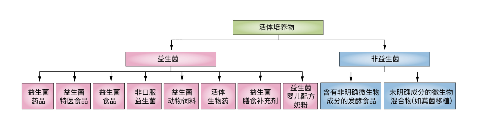 益生菌产品的定义和范围
